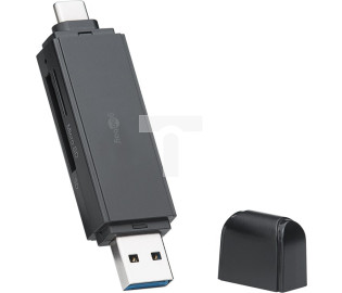 USB 3.0 - USB-C™ 2 w 1 Czytnik kart 58261