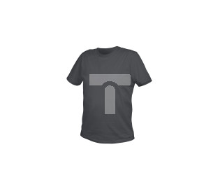VILS t-shirt bawełniany grafitowy XL (54)
