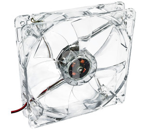 Wentylator systemowy Akyga AW-12A-BG 120mm 4 LED zielony Molex