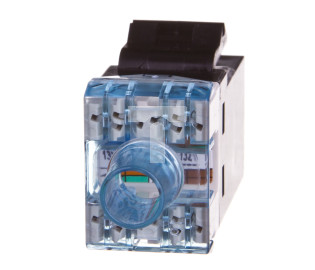 Wkład gniazda komputerowego RJ45 kat.5e nieekranowany AMP ARJ455e