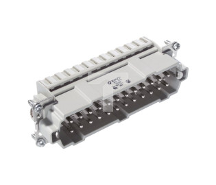 Wkład złącza 24P+PE męski 16A 500V EPIC H-BE 24 SF 10400300 /5 szt./
