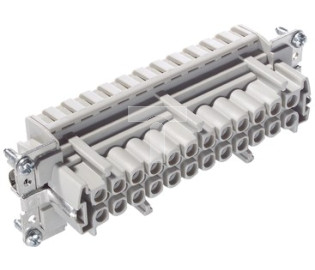 Wkłąd złącza 24P+PE żeński 16A 500V EPIC H-BE 24 BF 10401300