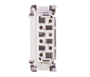 Wkład złącza 6P+PE żeński 35A 500V EPIC H-BS 6 BS 7-12 10171600