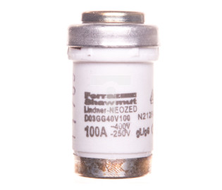 Wkładka bezpiecznikowa 100A D03 gG 400V D03/M30x2 LM30100
