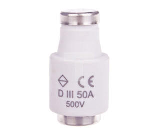 Wkładka bezpiecznikowa BiWts 50A DIII gF 500V LE33F50