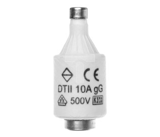 Wkładka bezpiecznikowa BiWtz 10A DTII gG 500V LE2710
