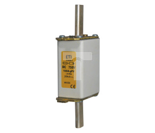 Wkładka bezpiecznikowa NH0 125A gPV 750V DC 004110315
