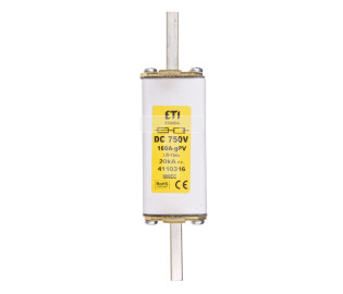 Wkładka bezpiecznikowa NH0 160A gPV 750V DC 004110316
