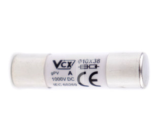 Wkładka bezpiecznikowa cylindryczna topikowa gPV 10x38 16A 1000V DC / CF-10-16A