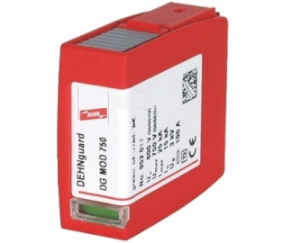 Wkładka ogranicznika C Typ 2 1P 15kA 3kV DG MOD 750 952017