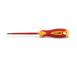 Wkrętak płaski, izolowany 2.5 x 75 mm, 1000V, stal S2