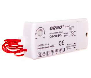 Włącznik dotykowy 500W 230V IP20 biały OR-CR-245