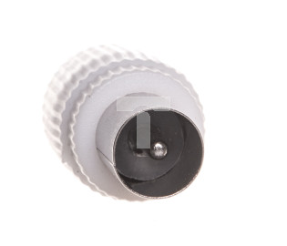 Wtyczka IEC A203 biała K1331 /10szt./