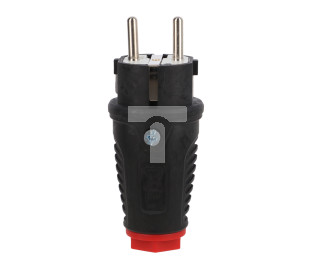 Wtyczka gumowa 16A 2P+Z 230V SCHUKO VDE IP54 /guma-poliamid/ TAURUS2 0511-sr