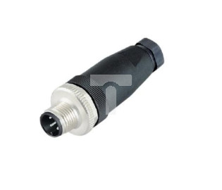 Wtyczka prosta 4P FIELDBUS M12 S/A AB-C4-M12MS-PG9 22260995