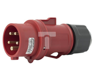 Wtyczka przenośna 16A 5P 400V czerwona IP44 SpeedPRO 13301