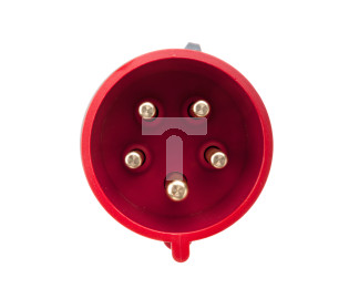 Wtyczka przenośna 32A 5P 400V czerwona IP44 TURBO SHARK 025-6TT