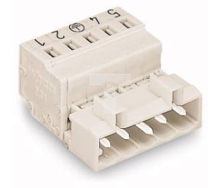 Wtyk MCS-MIDI Classic 16-biegunowy jasnoszary raster 5mm 721-616/018-000 /25szt./