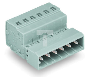 Wtyk MCS-MIDI Classic 3-biegunowy szary raster 5mm 231-603/032-000 /100szt./