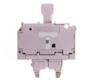 Wtyk bezpiecznikowy do bezpieczników 5x20mm szary 2006-911