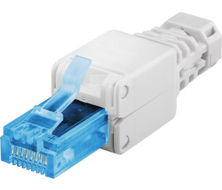 Wtyk teleinformatyczny RJ45 kat.6A UTP /beznarzędziowy/ 59227