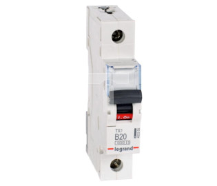 Wyłącznik nadprądowy 1P B 20A 6kA AC S301 TX3 403358