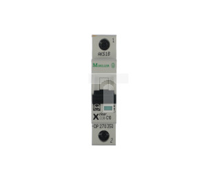 Wyłącznik nadprądowy 1P C 10A 6kA AC CLS6-C10-DP 270350