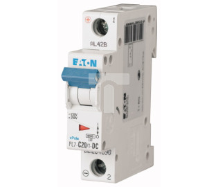 Wyłącznik nadprądowy 1P C 20A 10kA DC PL7-C20/1-DC 264890
