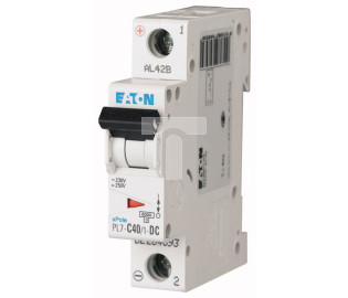 Wyłącznik nadprądowy 1P C 40A 10kA DC PL7-C40/1-DC 264893