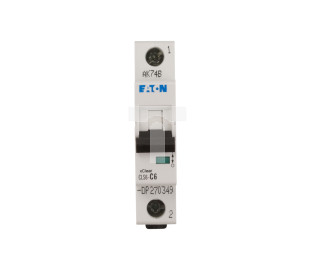 Wyłącznik nadprądowy 1P C 6A 6kA AC CLS6-C6-DP 270349