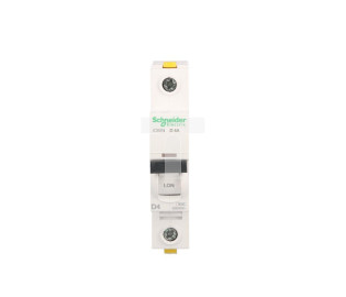 Wyłącznik nadprądowy 1P D 4A 6kA AC iC60N-D4 A9F05104