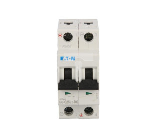 Wyłącznik nadprądowy 2P C 25A 15kA DC FAZ C25/2-DC 279142