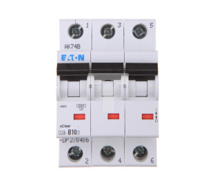 Wyłącznik nadprądowy 3P B 10A 6kA AC CLS6-B10/3-DP 270406