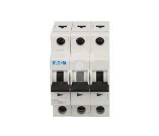 Wyłącznik nadprądowy 3P B 16A 15kA AC FAZ B16/3 278847