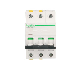 Wyłącznik nadprądowy 3P B 2A 6kA AC iC60N-B2-3 A9F03302