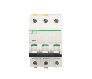 Wyłącznik nadprądowy 3P C 6A 6kA AC iC60N-C6-3 A9F04306