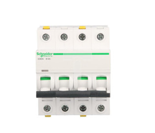 Wyłącznik nadprądowy 4P B 6A 6kA AC iC60N-B6-4 A9F03406