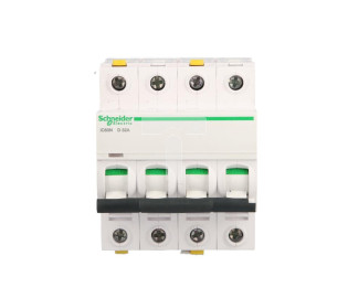 Wyłącznik nadprądowy 4P D 32A 6kA AC iC60N-D32-4 A9F05432