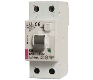 Wyłącznik różnicowo-nadprądowy 2P 16A B 0,03A typ A KZS-2M 002173204