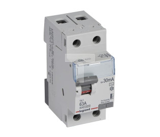 Wyłącznik różnicowoprądowy 2P 63A 0,03A typ AC P302 TX3 411511