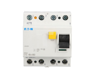 Wyłącznik różnicowoprądowy 4P 40A 0,03A typ AC CFI6 40/4/003 235784