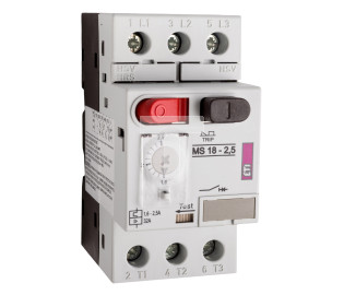 Wyłącznik silnikowy 3P 1,5kW 2,5-4A MS18 004600347