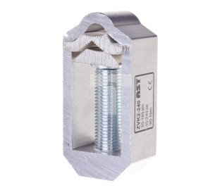 Zacisk podwójny (V-klema) VK-2x240 (ROZ-10285) INC-10285