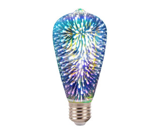Żarówka Dekoracyjna LED VT-2223 3W E27 ST64 3000K 25lm B 2705