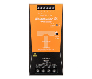 Zasilacz impulsowy trójfazowy 400-500V AC/24V DC 10A 240W PRO ECO3 240W 24V 10A 1469540000