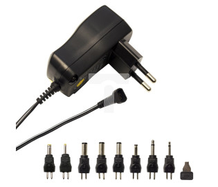 Zasilacz stabilizowany uniwersalny 100-240V 3-12V 1000mA DA12DBL