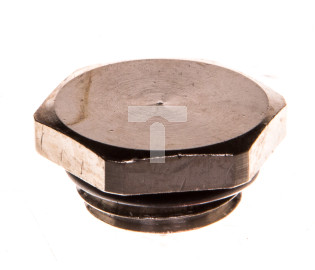 Zaślepka mosiężna sześciokątna M12 IP68 SKINDICHT BL-M 12x1,5 52103405