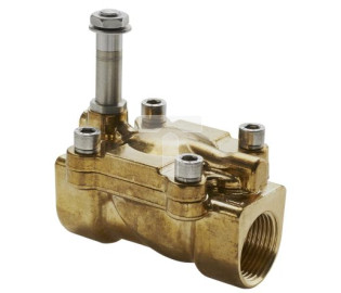 Zawór elektromagnetyczny 2-drogowy, NC, przyłącze G, 3/4cal, RS PRO