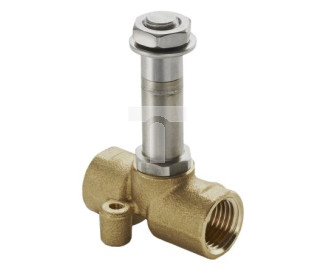 Zawór elektromagnetyczny 2-drogowy, NO, przyłącze G, 1/8cal, RS PRO