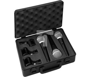 Zestaw mikrofonów dynamicznych, wokalowych DM-3SET